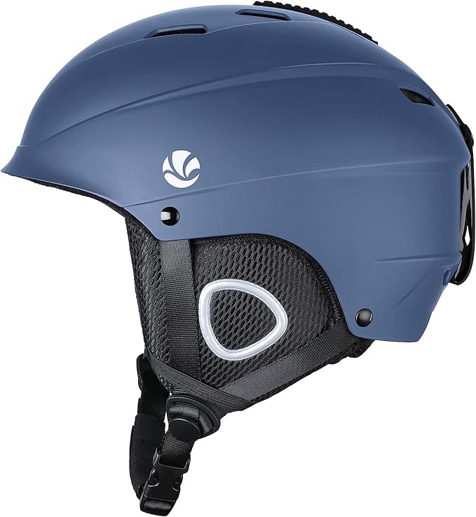 VANRORA Ski Helmet, Snowboard Helmet for Men & Women, Climate Control Venting, Dial Fit, Goggles Compatible, Removable Fleece Liner and Ear Pads, Safety-Certified