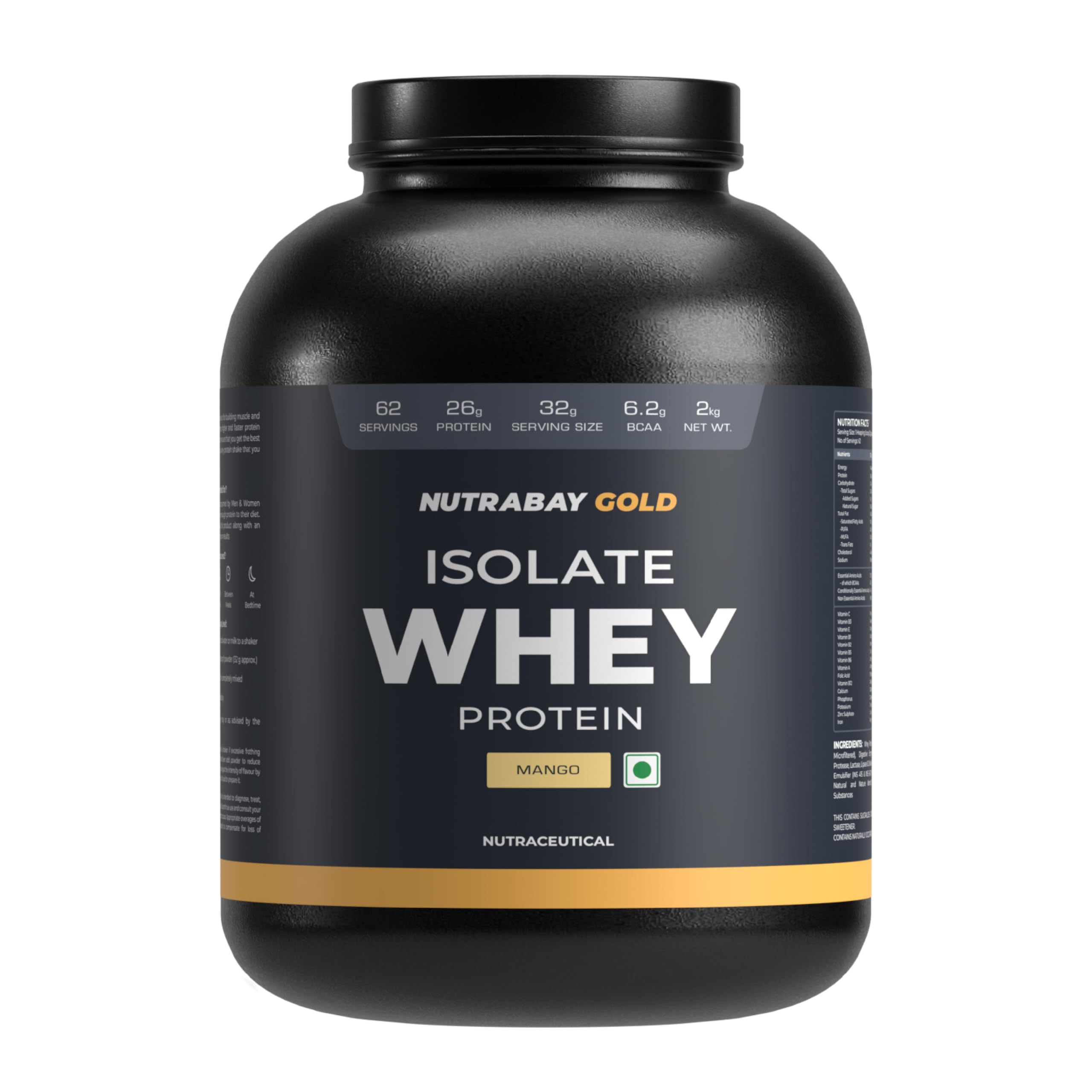 Nutrabay Gold Isolate  Whey Protein Powder