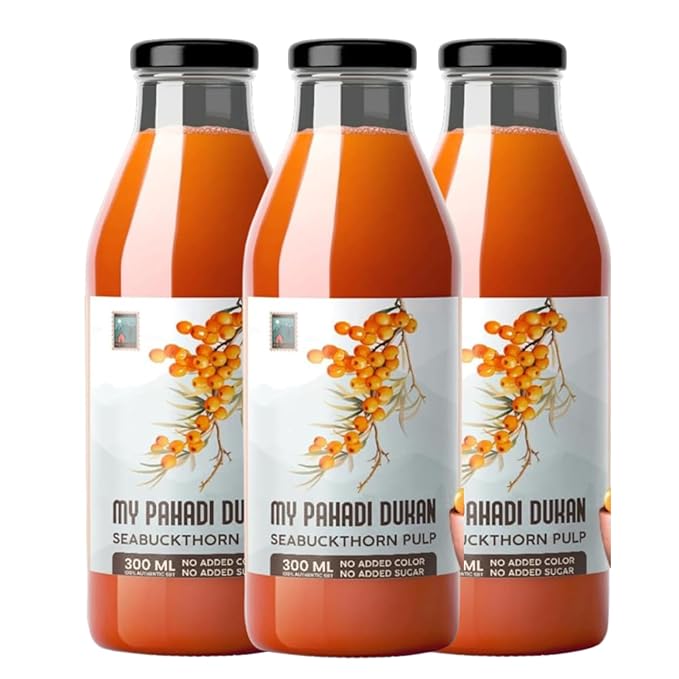 My Pahadi Dukan Himalayan Sea Buckthorn Pulp