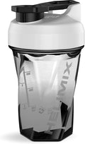 HELIMIX 1.5 Vortex Blender Shaker Bottle Holds Upto 20oz | No Blending Ball or Whisk | USA Made | Portable Pre Workout Whey Protein Drink Shaker Cup | Mixes Cocktails Smoothies Shakes | Top Rack Safe