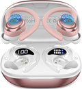 Wireless Earbuds Sport, Bluetooth 5.4 Headphones with Earhook, 2025 Hi-Fi Stereo Over Ear Buds, 50H Earphones with 4 ENC Noise Canceling Mics, IP7 Waterproof Headset for Running Workout (Android/iOS)