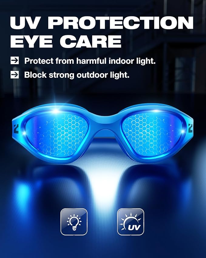 ZIONOR G1 Nava Super Anti-Fog Unisex Swim Goggles Mirror/Bright Smoke Lens