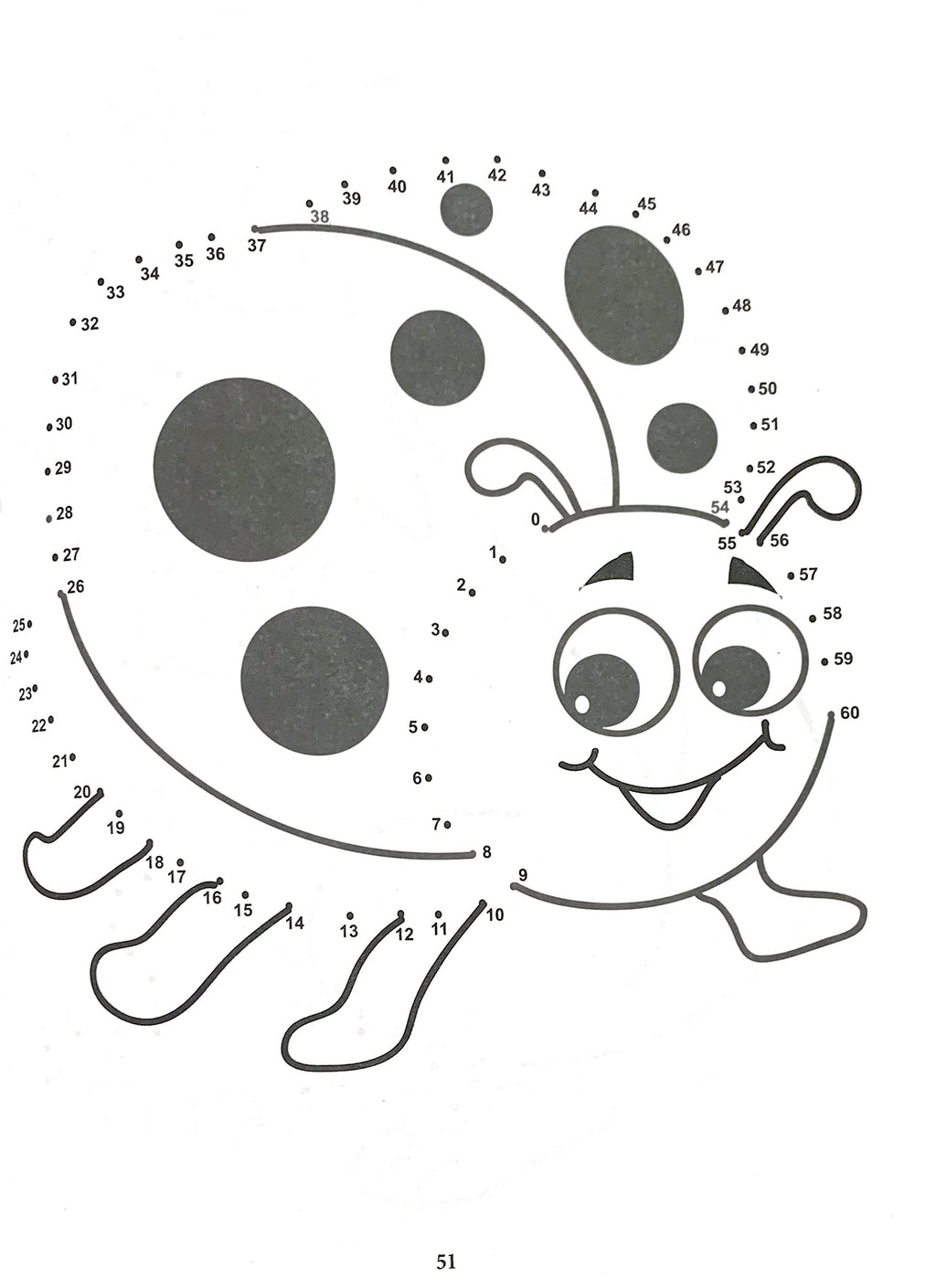 Scholars Hub Dot To Dot Activity Book For Kids (Numbers 1-100 & Abc) ( Set Of 2 Books) (Ages 3-6) | 152 Pages | Fun Activities For Children | Join The Dots And Coloring Book For Kids