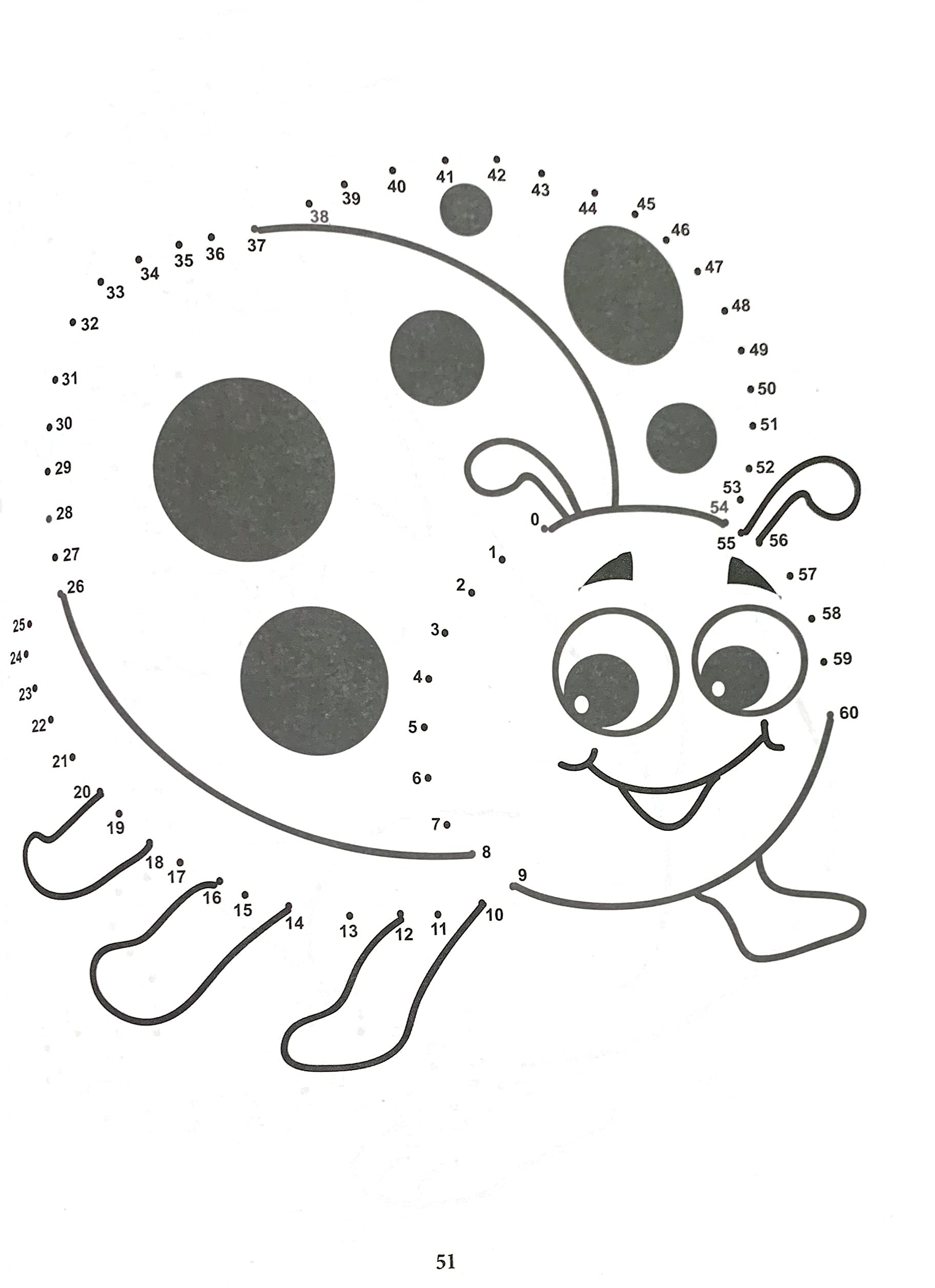 Scholars Hub Dot To Dot Activity Book For Kids (Numbers 1-100 & Abc) ( Set Of 2 Books) (Ages 3-6) | 152 Pages | Fun Activities For Children | Join The Dots And Coloring Book For Kids