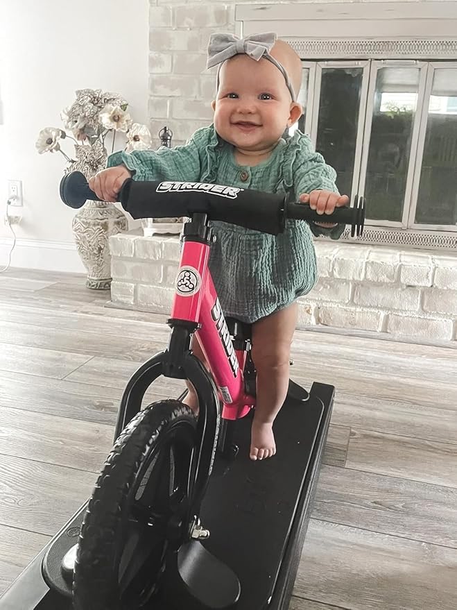Strider 12” - Helps Teach Baby How to Ride a Balance Bicycle - for Kids 6 Months to 4 Years - Easy Assembly & Adjustments