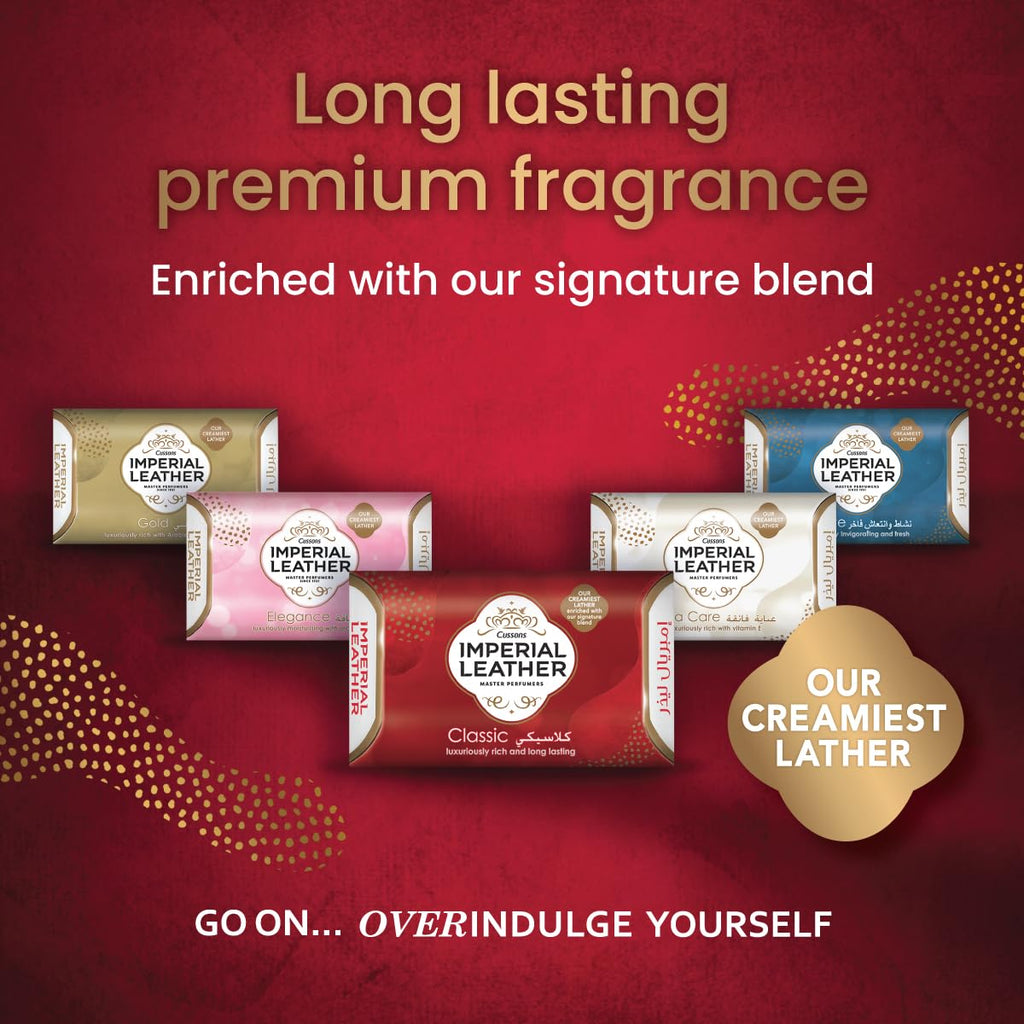 Cussons Imperial Leather Active Soap Luxuriously Invigorating And Fresh