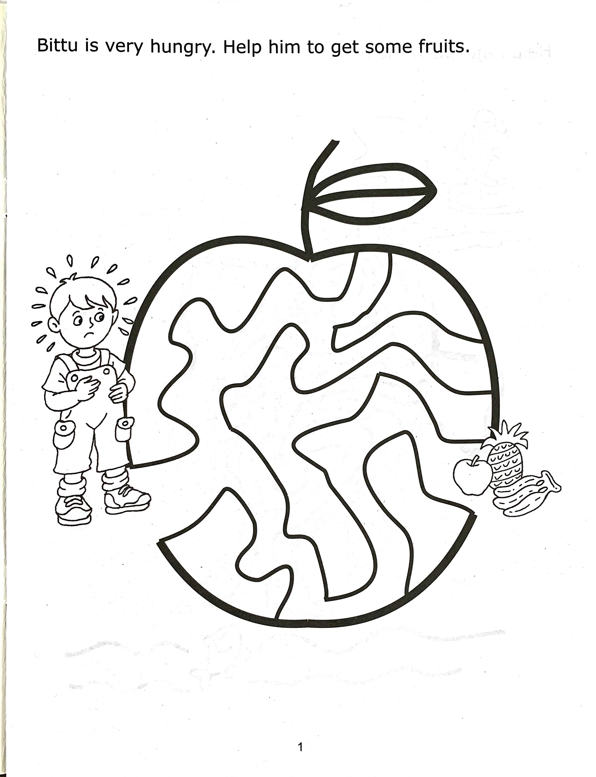 Scholars Hub Activity Book For Kids Set 2- My Book Of Find The Differences & My Book Of Mazes (Set Of 2 Activity Books) (For Ages 3+) | 128 Pages