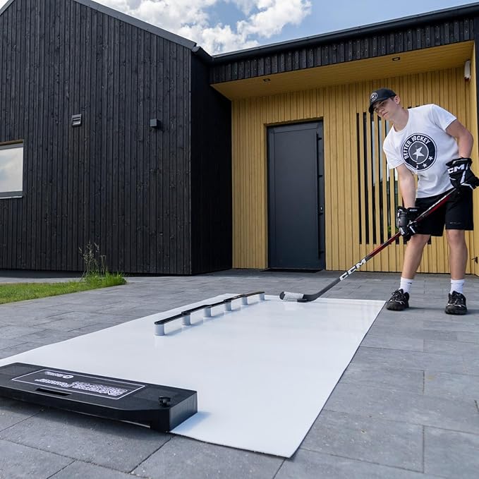 Better Hockey Extreme Passer Puck Rebounder - Clamp-On Pro Professional Quality Sports Training Aid for Passing, Shooting and One Timers - 30 Inch Size