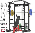 MAJOR FITNESS Drone1 Power Cage - Multi-Function Power Rack for Home Gym, Squat Rack, Cable Crossover System, for Strength Training, Heavy-Duty Steel Construction