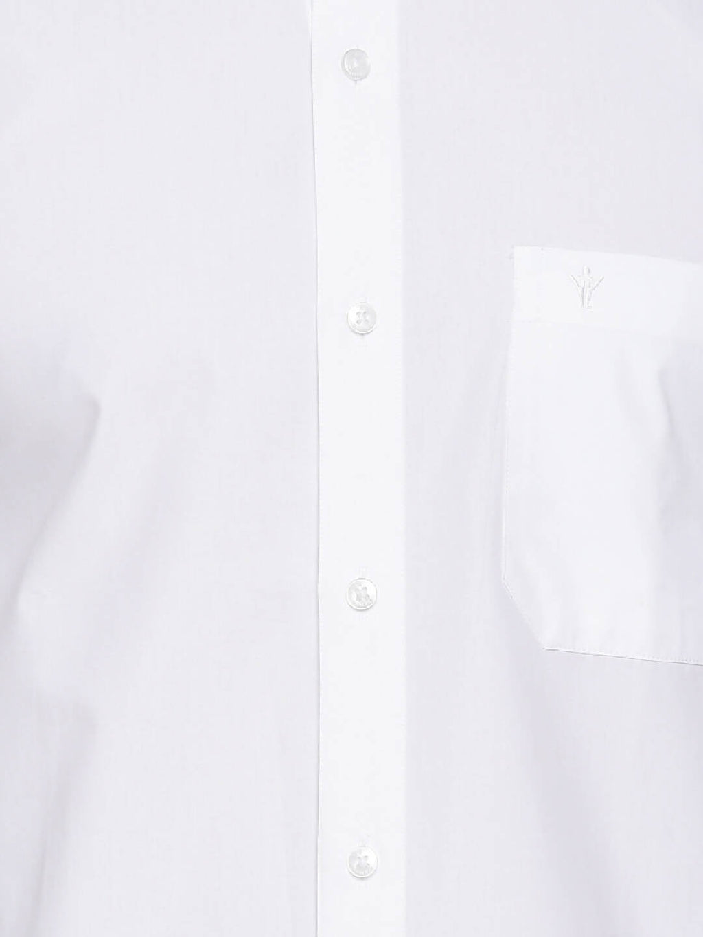 Ramraj Cotton Mens Full Sleeve White Shirt Plus Size - Samrat Cotton