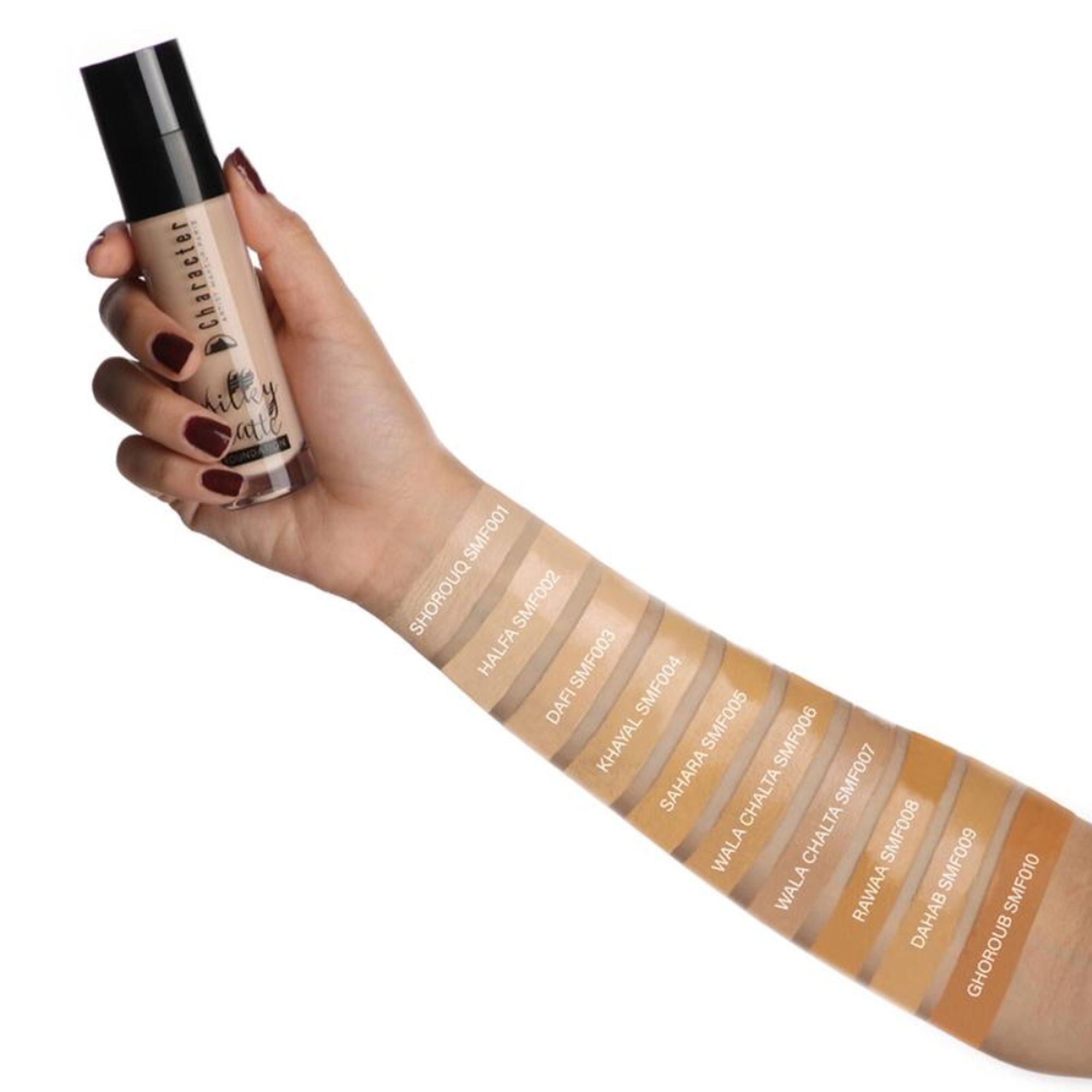 Character Silky Matte Foundation - Smf002