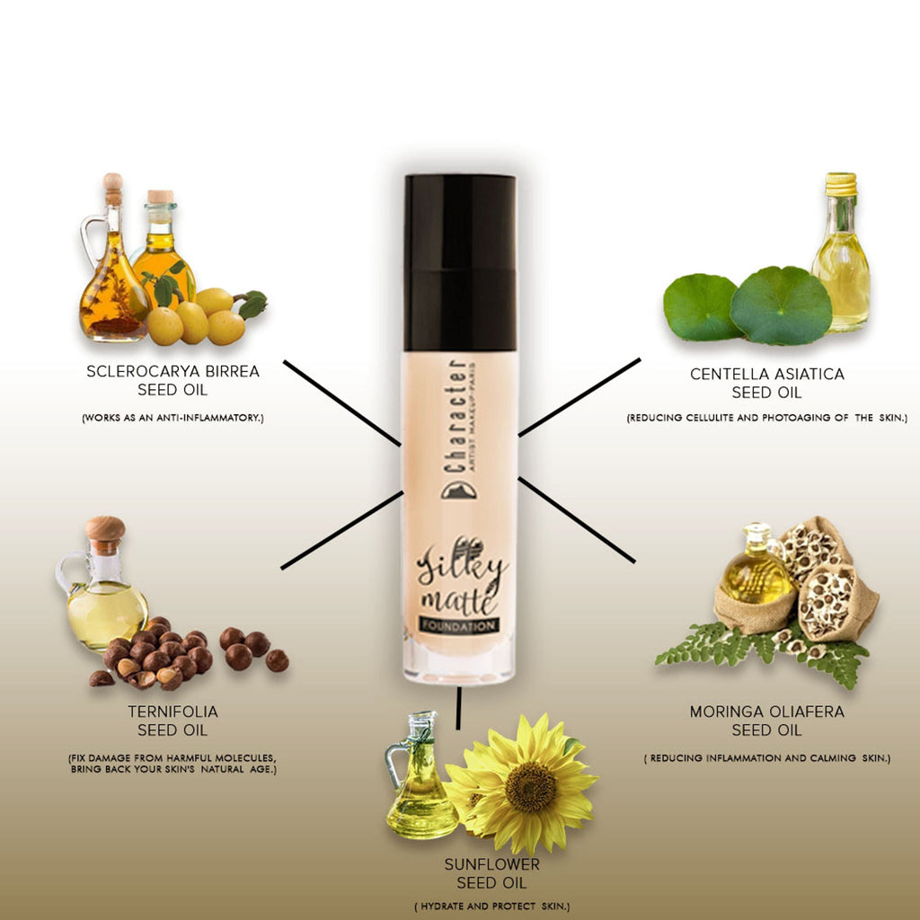 Character Silky Matte Foundation - Smf002
