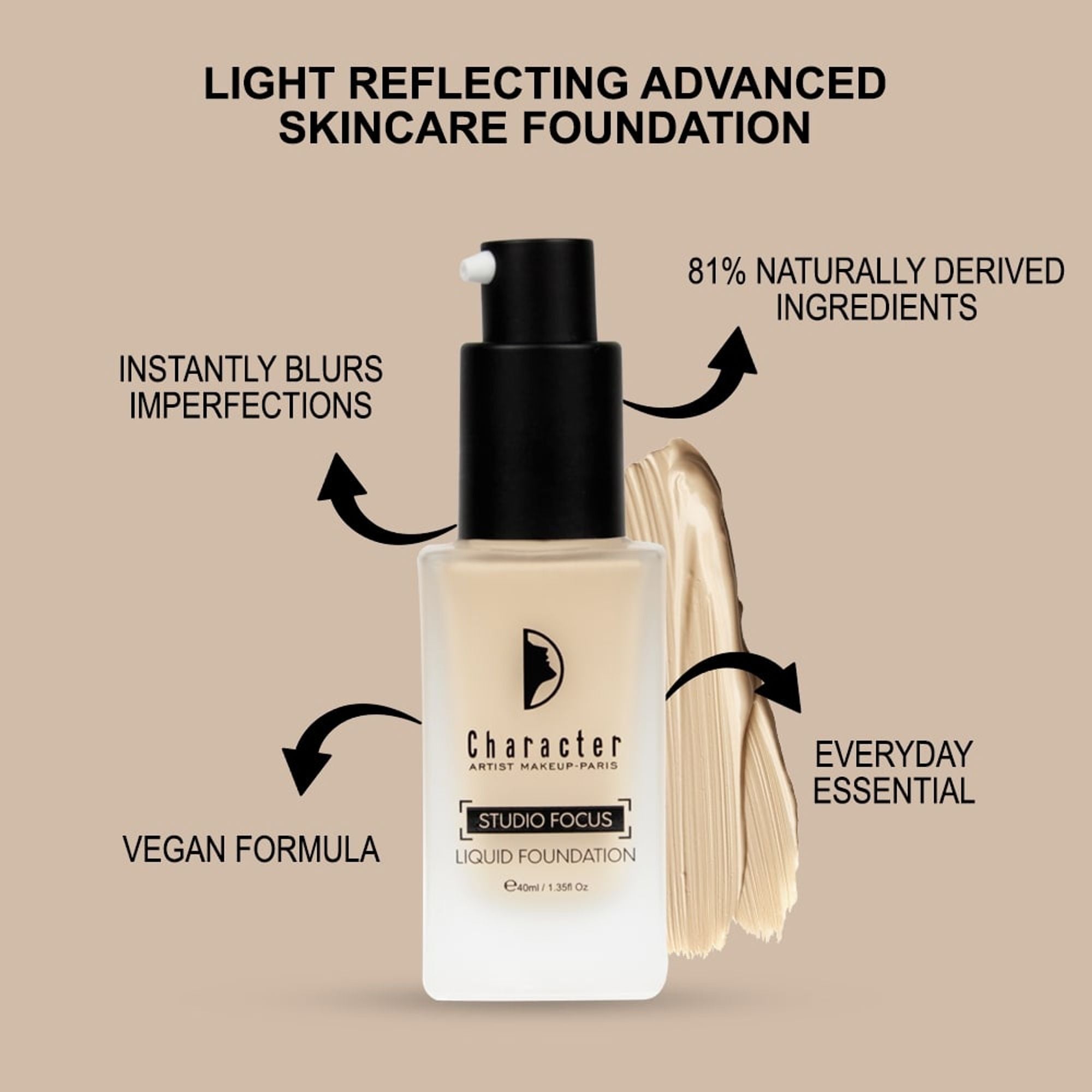 Character Studio Focus Liquid Foundation - Pif001