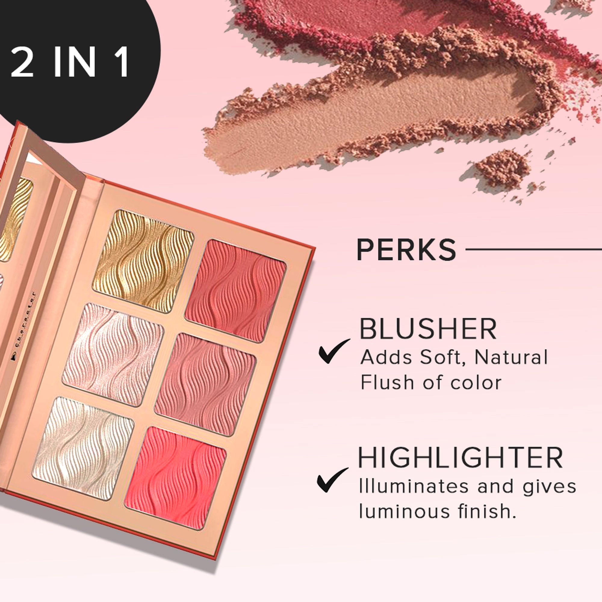 Character Glow & Blush Palette - Cbh001