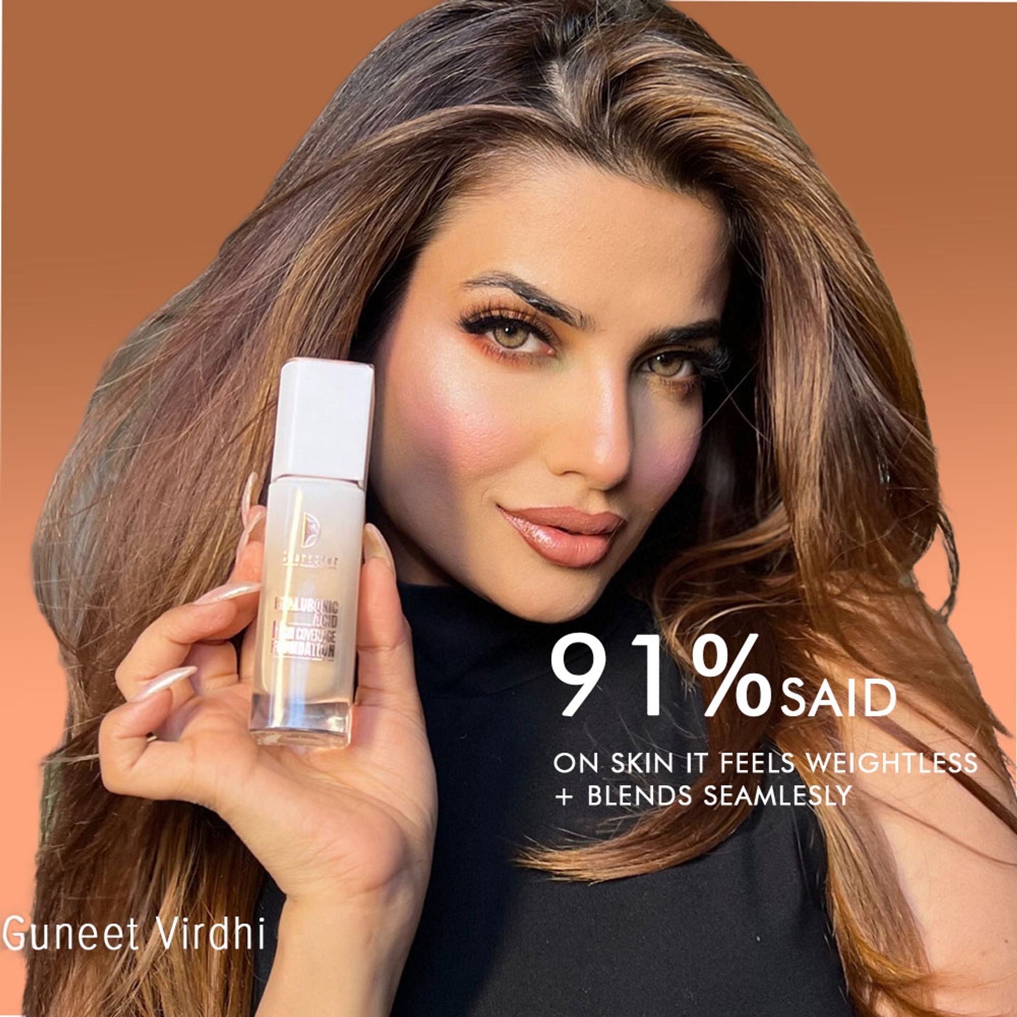 Character Hyaluronic Acid High Coverage Foundation - Chiffon 003
