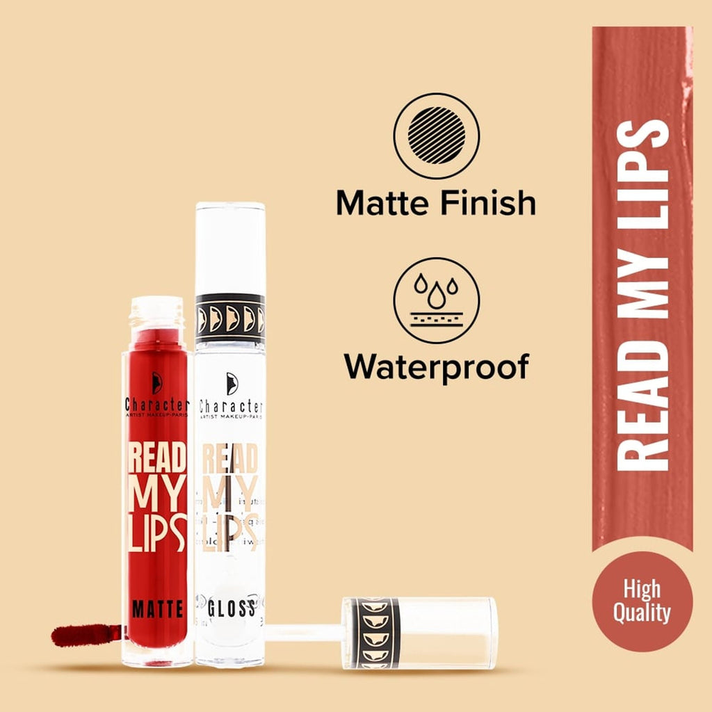 Character Read My Lips Matte Liquid Lipstick - Lovers Lip 006