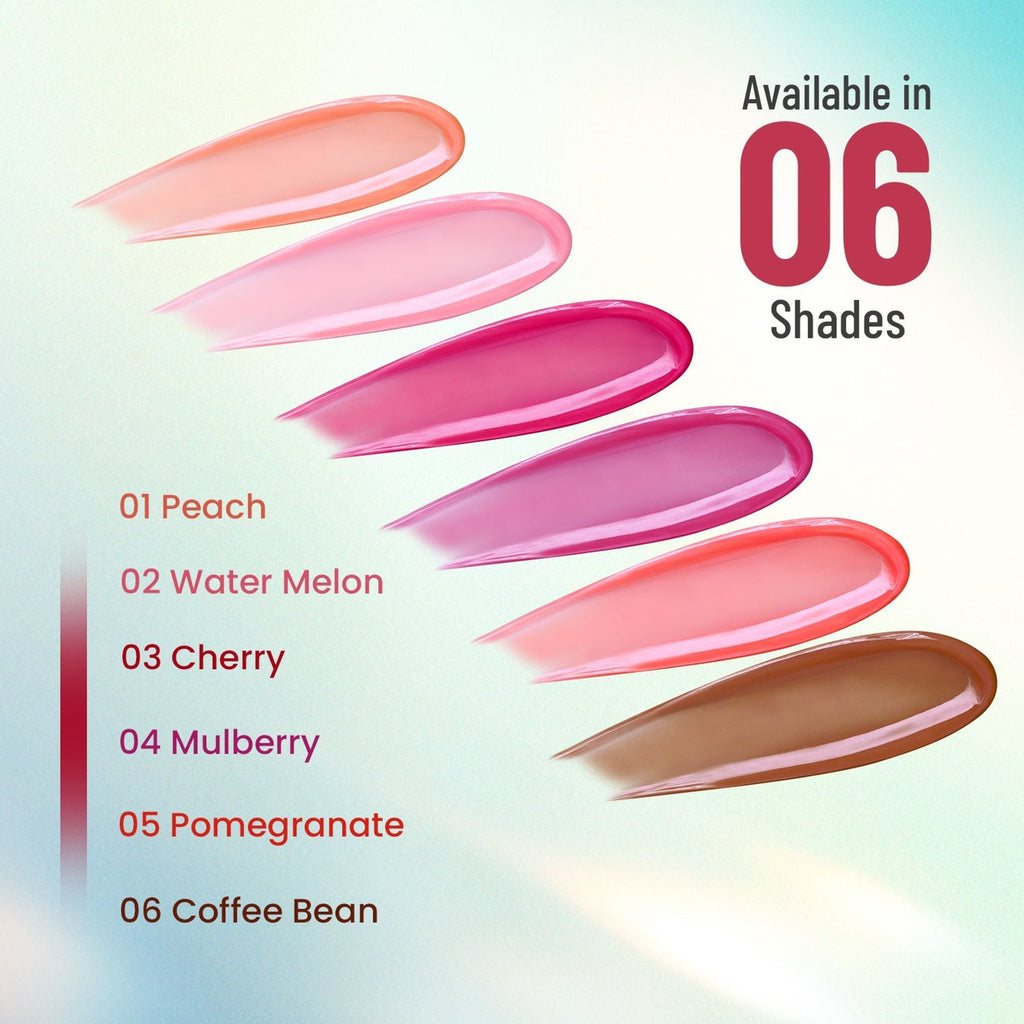 Swiss Beauty Kiss Kandy Tinted Lip Balm | Non-Sticky with Olive Oil & Vitamin E - 7 Strawberry
