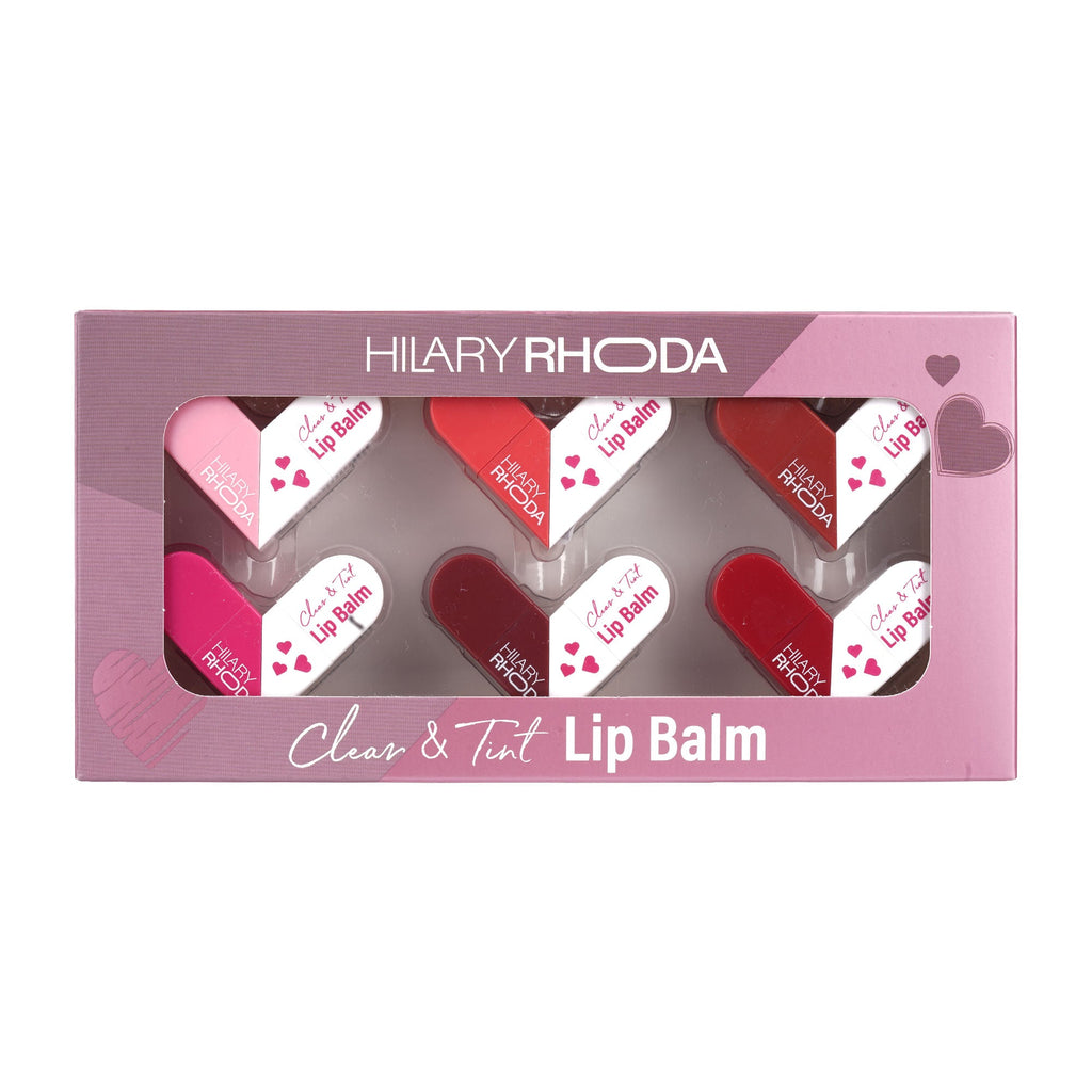 Hilary Rhoda Clear & Tint Lip Balm - Pack Of 6