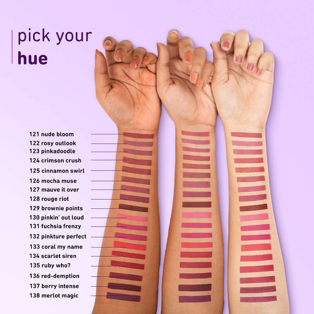 Plum Butter Crème Matte Lipstick Mauve It Over - 127 (Dusty Rose)