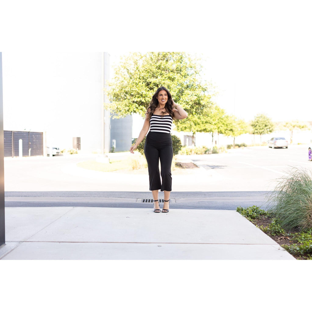 Ready to Ship |  The Faith - Tummy Control High Waisted Guacho Pants