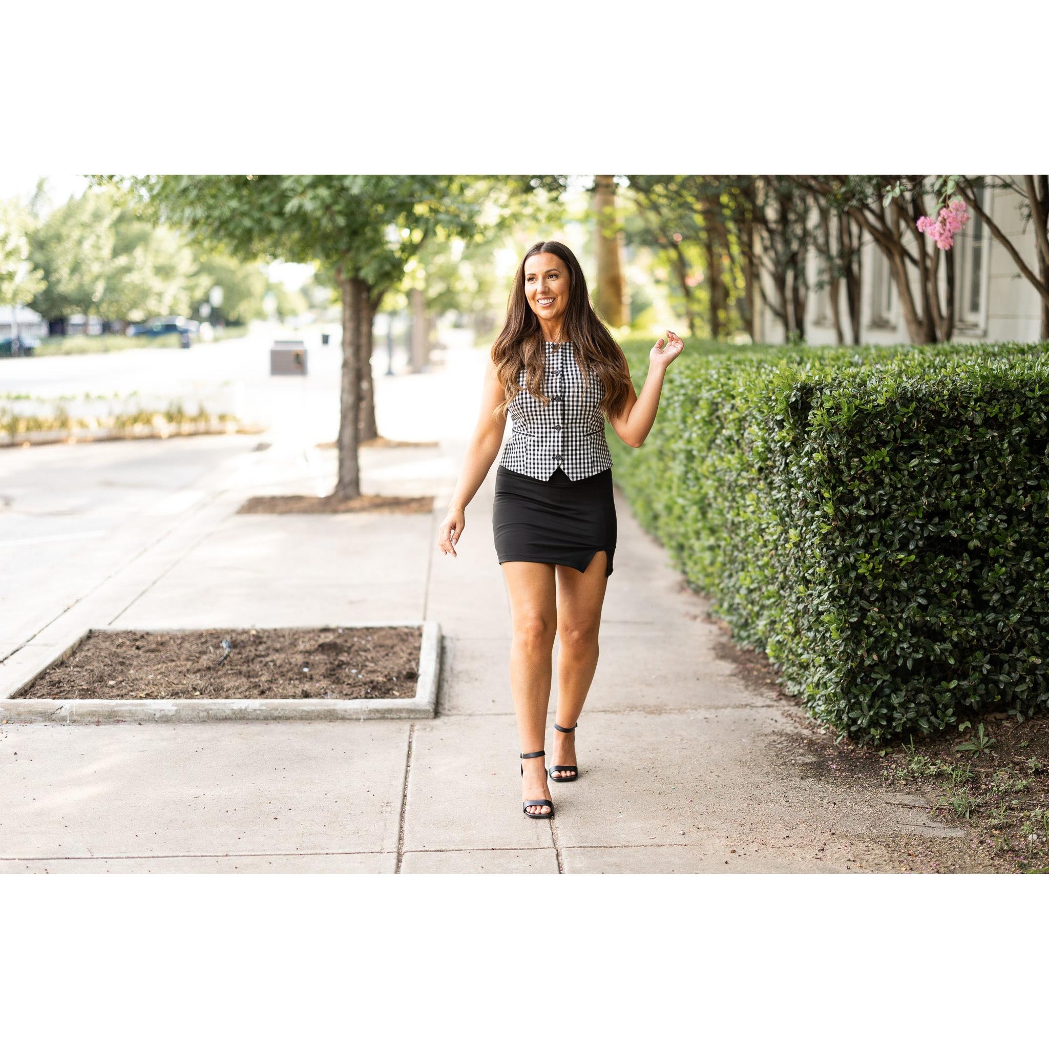 Ready to Ship | The Savannah Deluxe Sculpting A-Line Skort