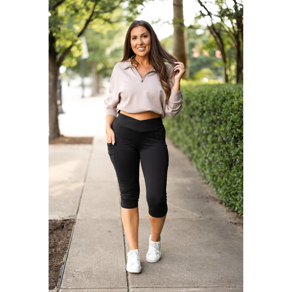 Ready to Ship | The Lillian - Sculpting Crossover Capri