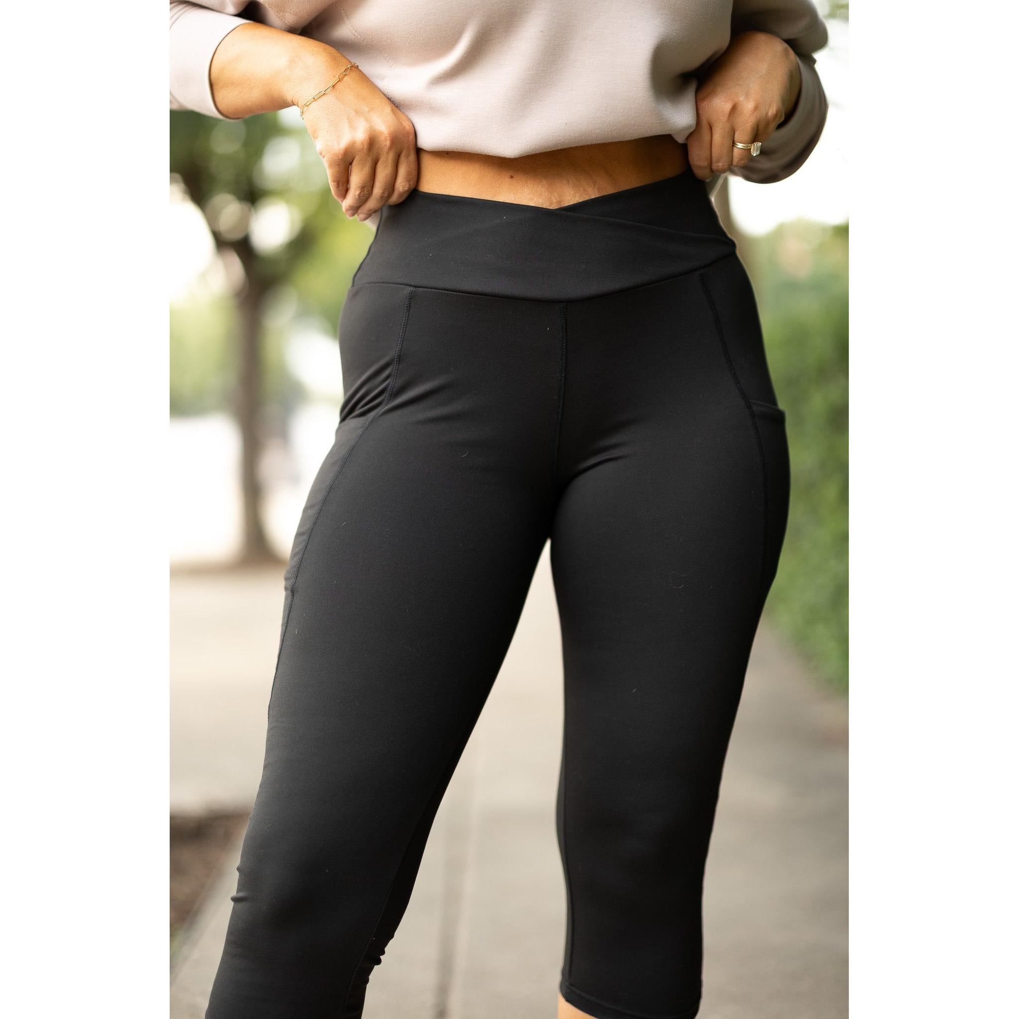 Ready to Ship | The Lillian - Sculpting Crossover Capri