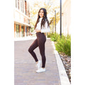 Ready to Ship | The Becca - BROWN Crossover Full Length Leggings with Pockets