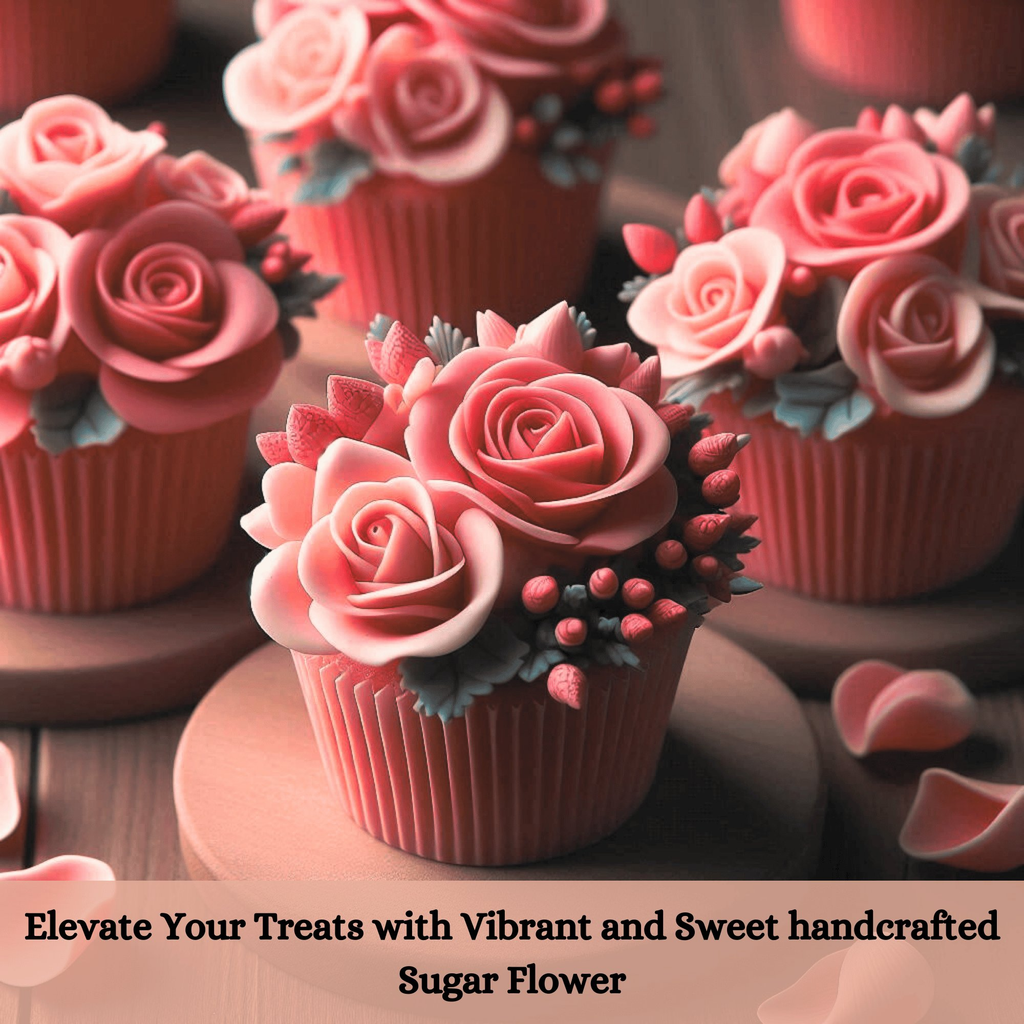 Confect Coral | Edible Sugar Flowers