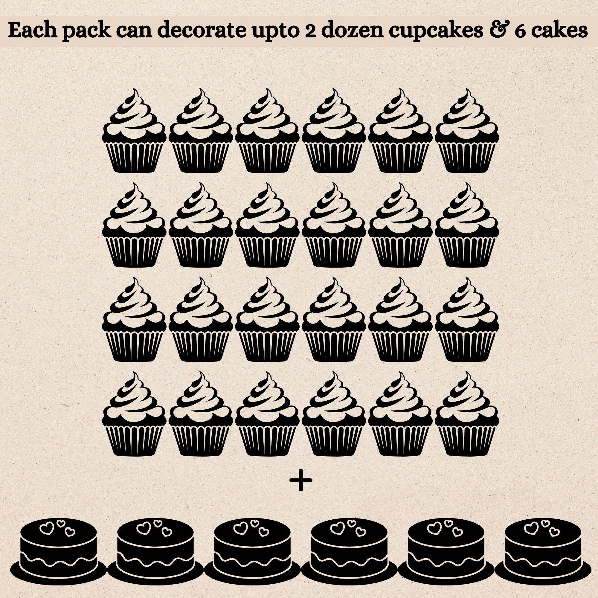 Confect Sprinkles for Cakes & Cupcakes Decoration | USP-21(Bronze)