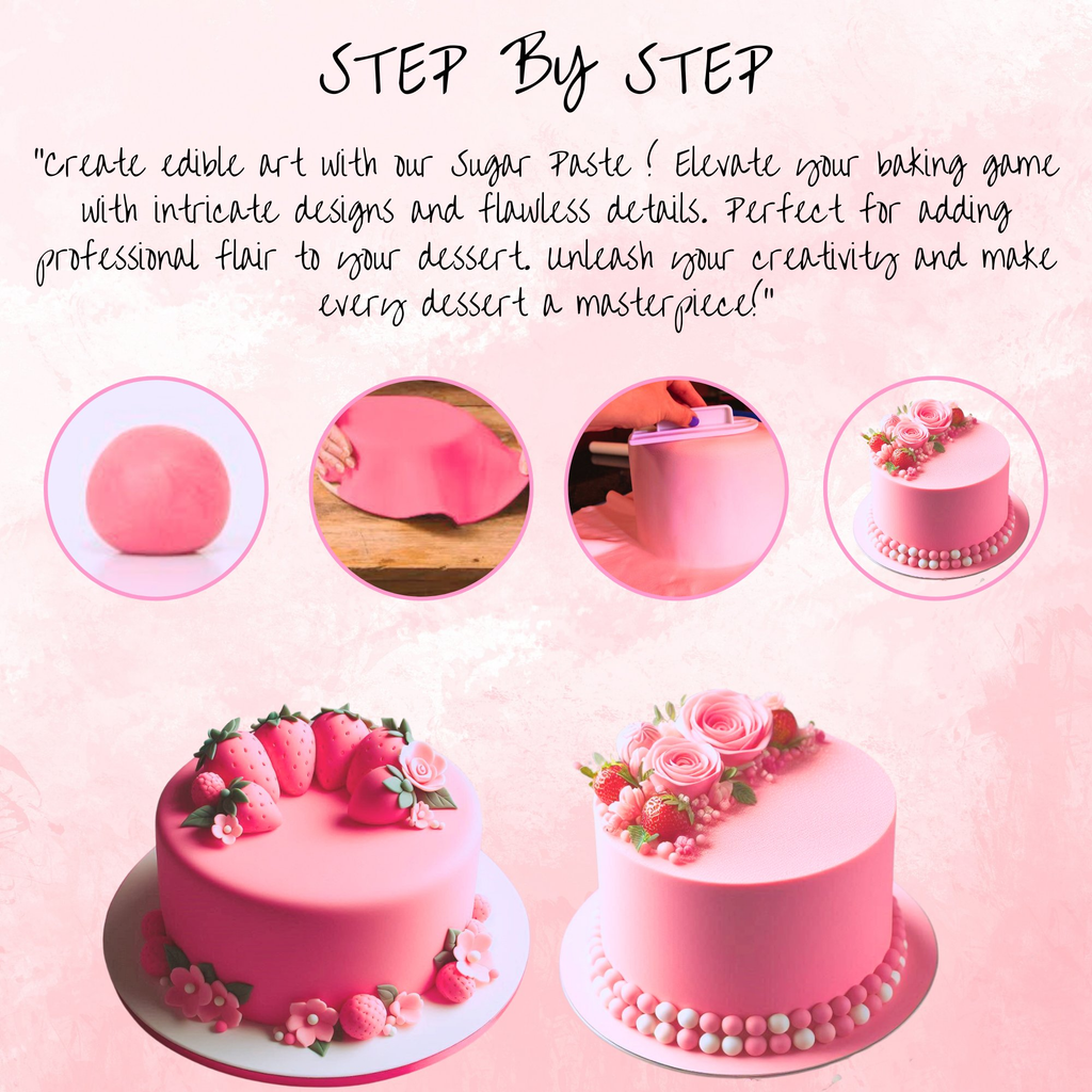 Confect Hot Pink Fondant | Edible Sugarpaste