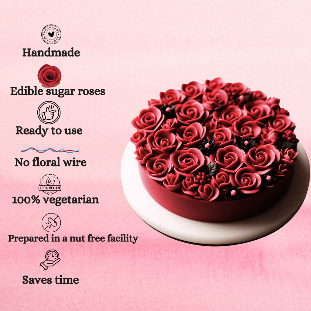 Confect Magenta | Edible Sugar Flowers