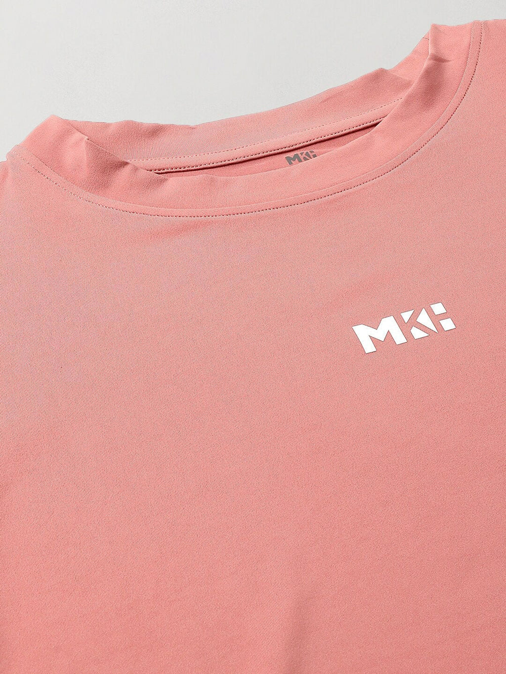 MKH Round Neck Short Sleeves Dri-FIT Yoga Sports Crop T-shirt