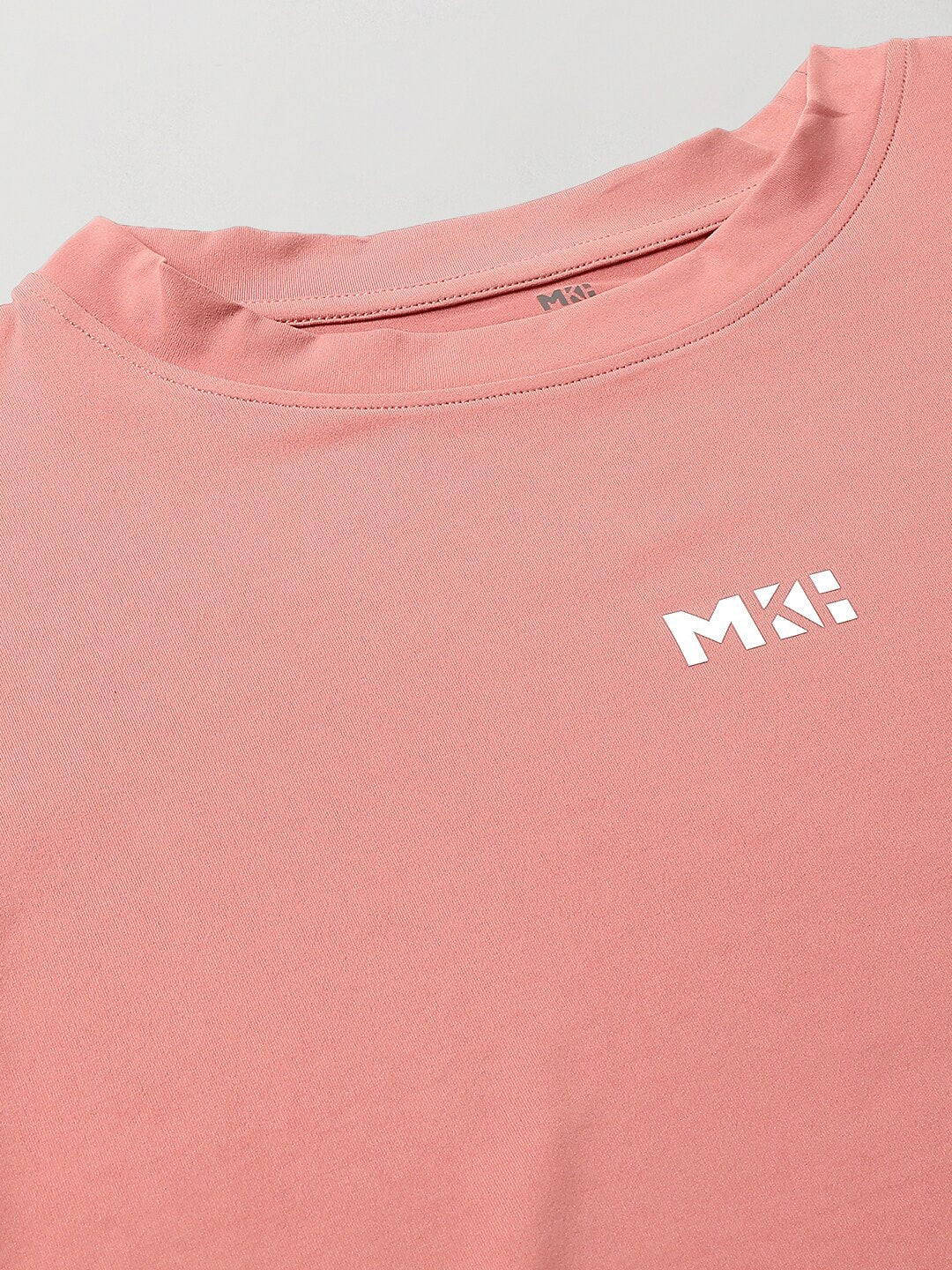 MKH Round Neck Short Sleeves Dri-FIT Yoga Sports Crop T-shirt