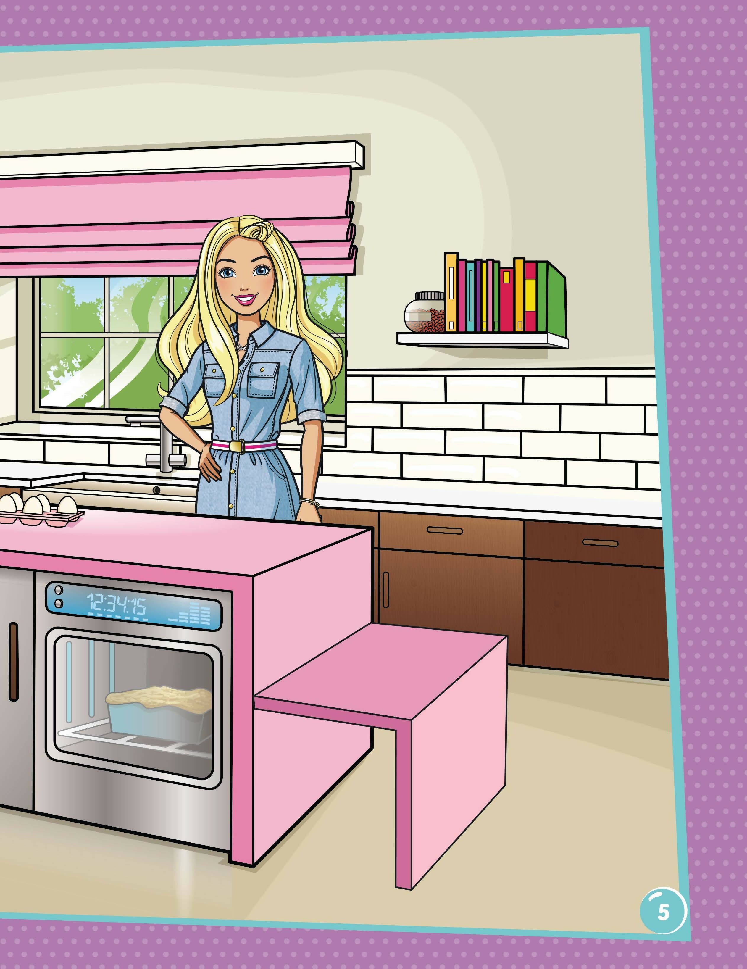 Dreamland Publications Barbie Dreamhouse Adventures -Dream House Decorate with Stickers