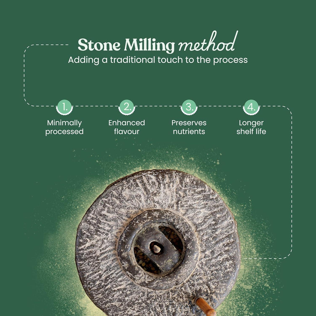 Bharat Vedica Organic Proso Millet Flour - Organic Chena ka Atta