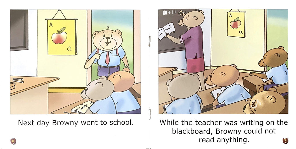 Read & Learn With Browny. (H.B).