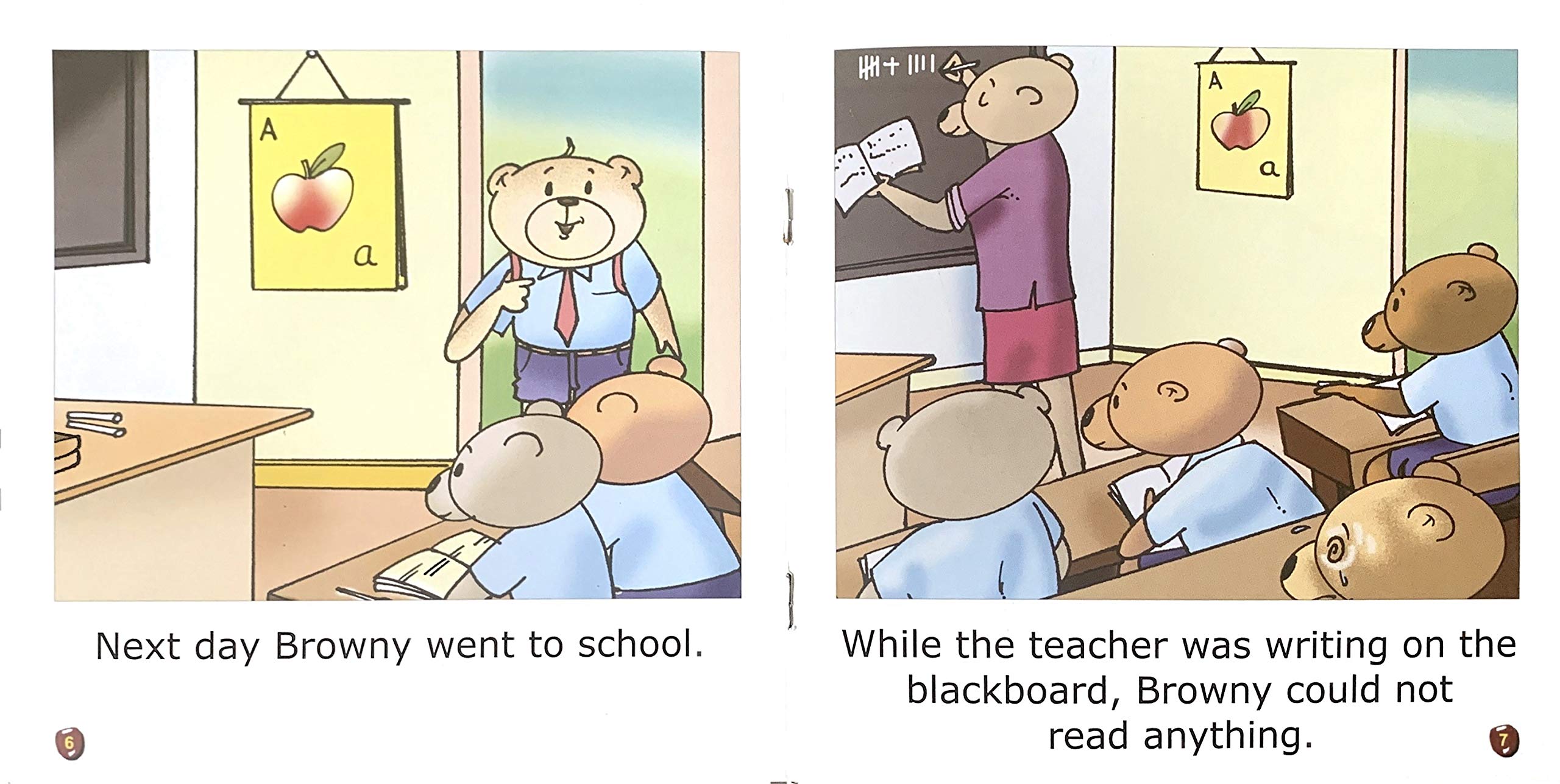 Read & Learn With Browny. (H.B).