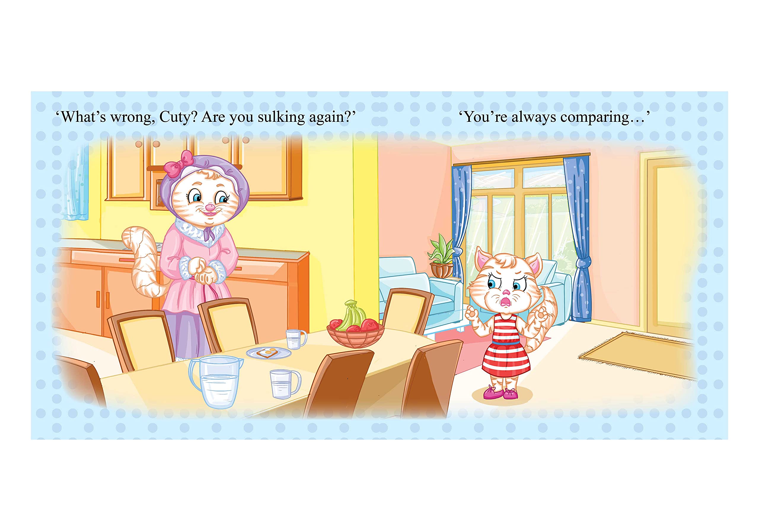 Storybook For Kids: Scholars Hub Cuty Story Books Part 1-3 (Set Of 3 Books) (Positive Values Storybooks) (Illustrated) | 60 Pages | Character Building Stories For Kids