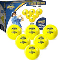 Weighted 16 oz Training Baseballs - Hitting & Pitching for All Skill Levels - Improve Power and Mechanics with Weighted Baseball Training Balls, 2.85” Diameter