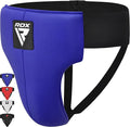 RDX Groin Protector for Boxing, Muay Thai, Kickboxing and MMA Training, Maya Hide Leather Abdo Gear for Martial Arts , SATRA Approved Abdominal Guard for Karate and Taekwondo