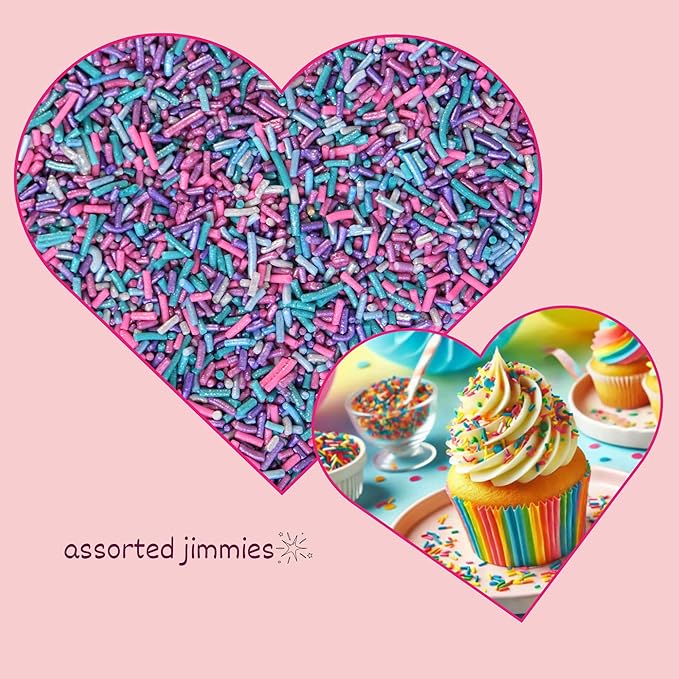 Confect Rainbow Sprinkles for Decoration 12