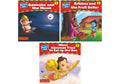 Scholars Hub Mythological Story Books For Kids- Readers Nook Series -Ganesha And The Moon-1, Krishna And The Fruit Seller-2, When Hanuman Tried To Eat Up The Sun -3 (Set Of 3 Books) (For Ages 3+) (Illustrated) |48 Pages| Single Line Storybook For Kids