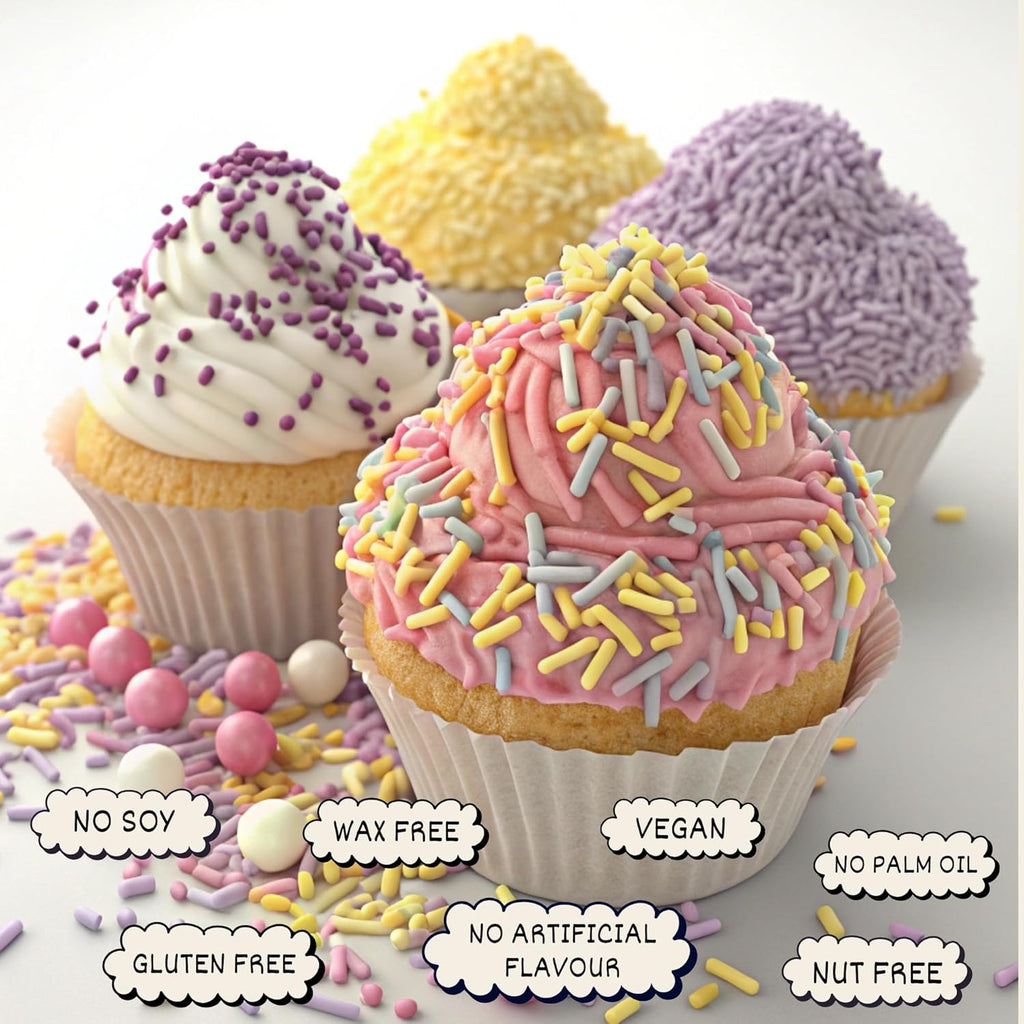 Confect Rainbow Sprinkles for Decoration 02