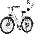 V80 Electric Bike, 1000W Motor 28MPH Ebike, 48V 13Ah Removeable Battery, 26'' City Cruiser Adult Electric Bicycles up to 70 Miles