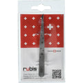 Rubis Switzerland Evolution Two Tip Tweezer-Silver