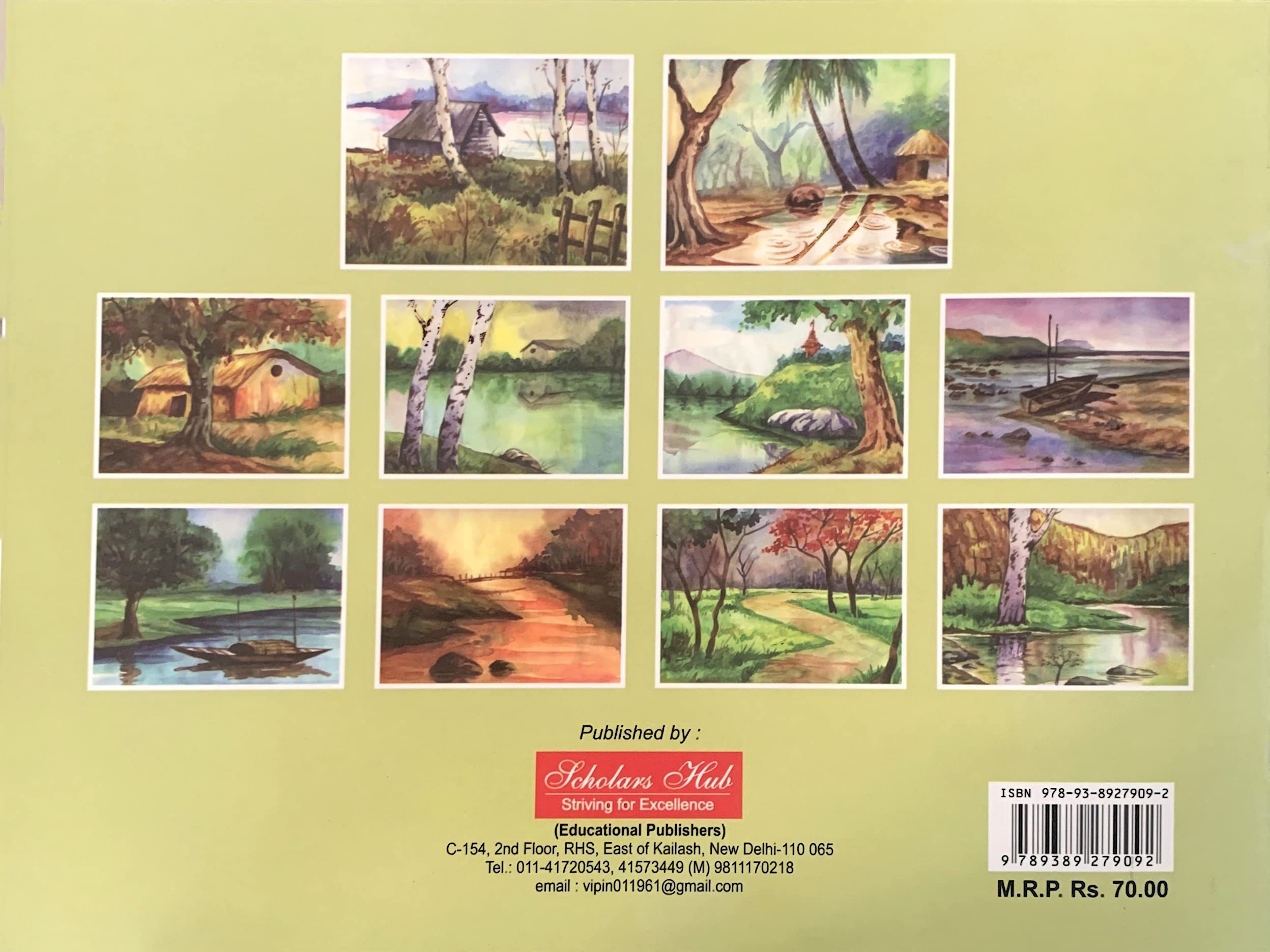 Best Scenery-In Water Colour Vol-1.