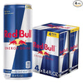 Red Bull Energy Drink with 80mg Caffeine plus Taurine & B Vitamins, 8.4 Fl Oz, Pack of 4 Cans