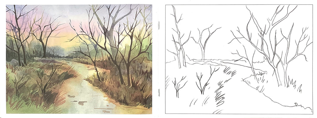 Best Scenery-In Water Colour Vol-1.