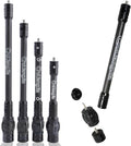 AMEYXGS Bow Stabilizer for Compound Bow, 6" 8" 10" 12" Rod Balance Bar with Damping System and Weights Shock Absorber for Compound Bow Archery Accessory